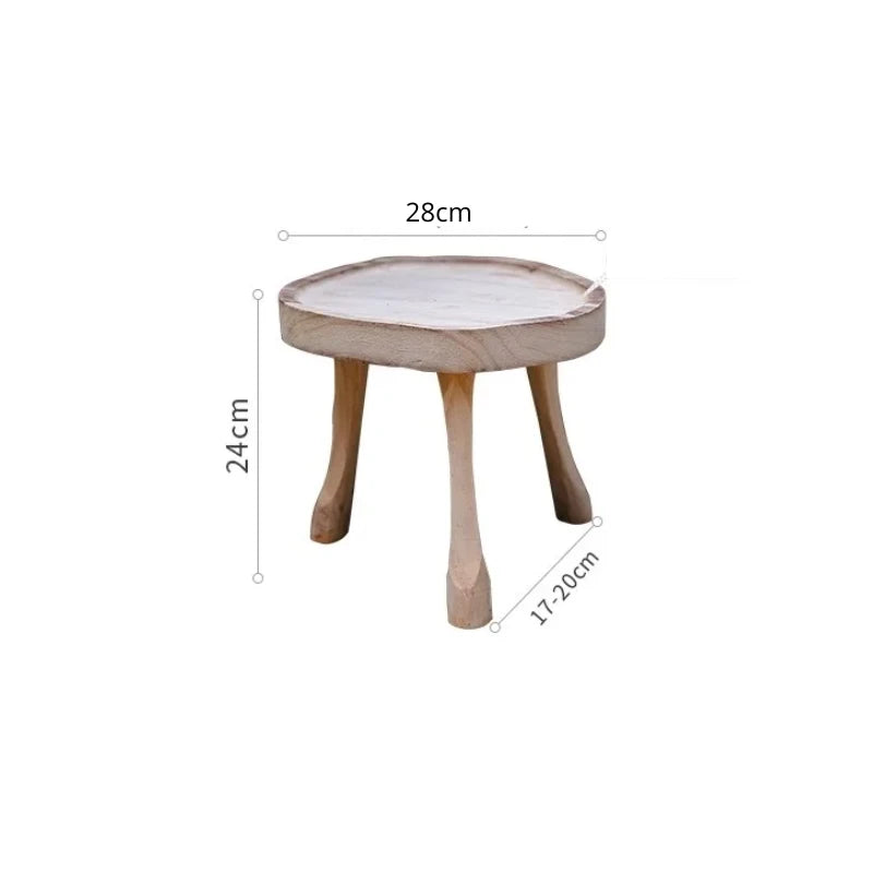 Petit Tabouret en Bois