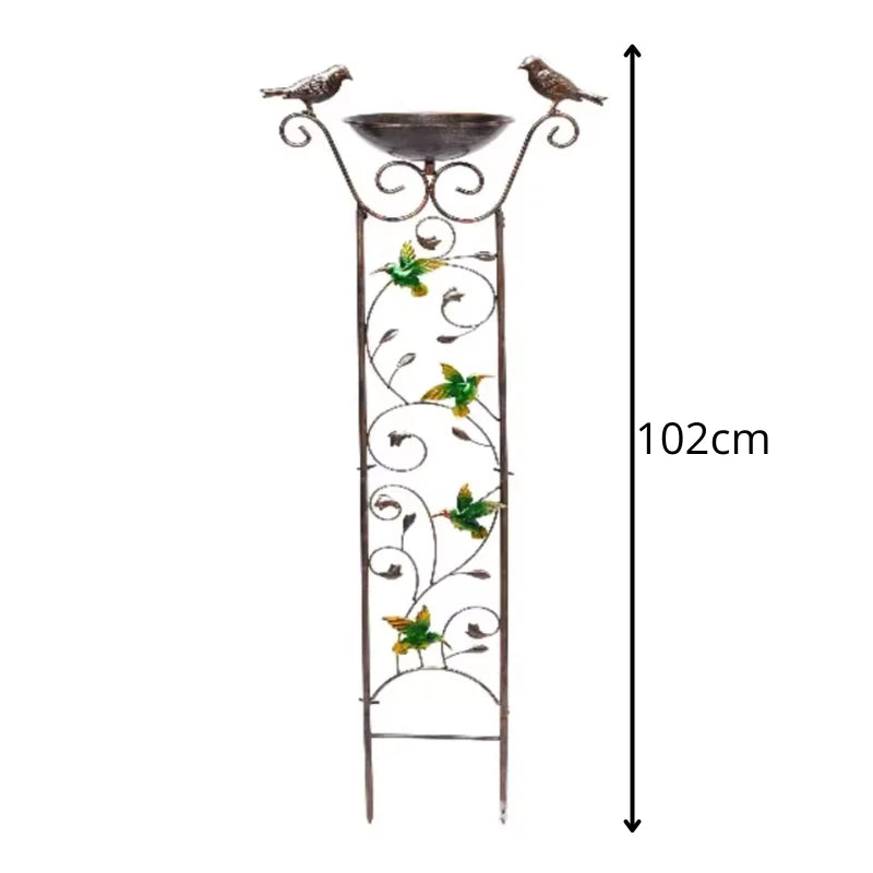 Treillis Fer Forgé pour Plantes Grimpantes