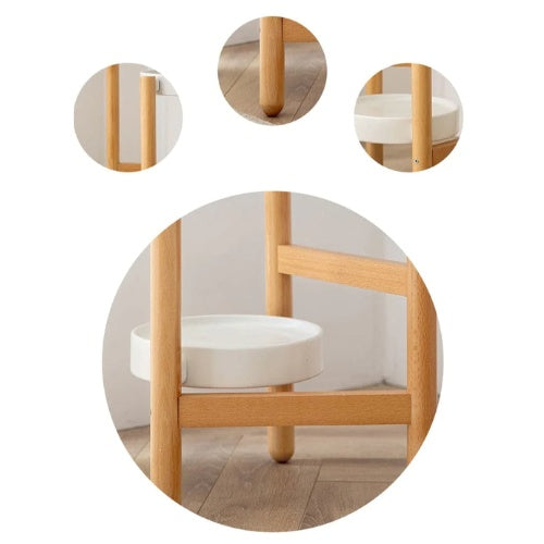 Porte Plante Original en Bois