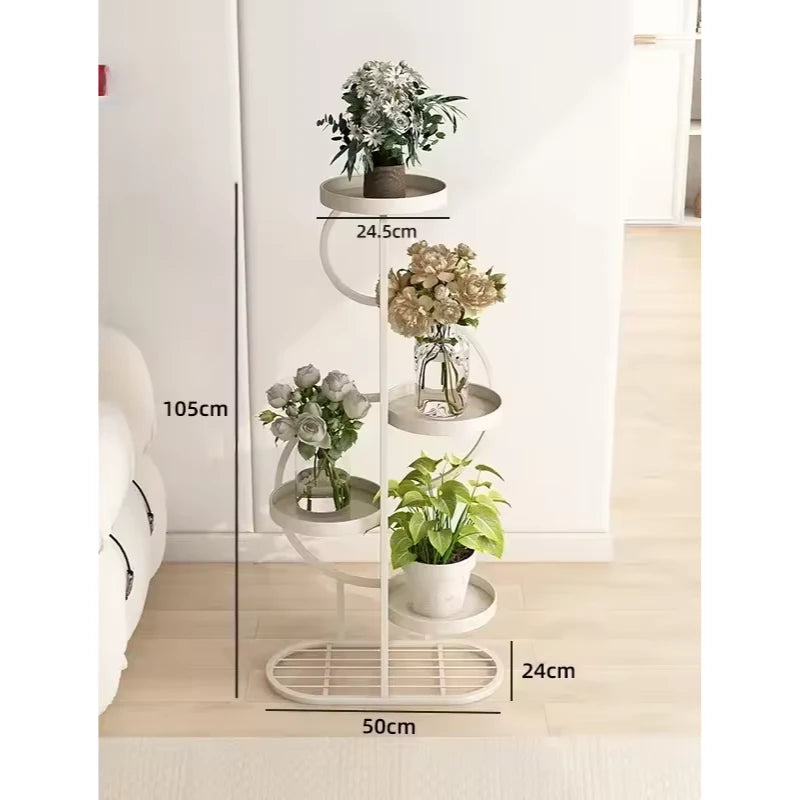 Piedestal Plante Blanc