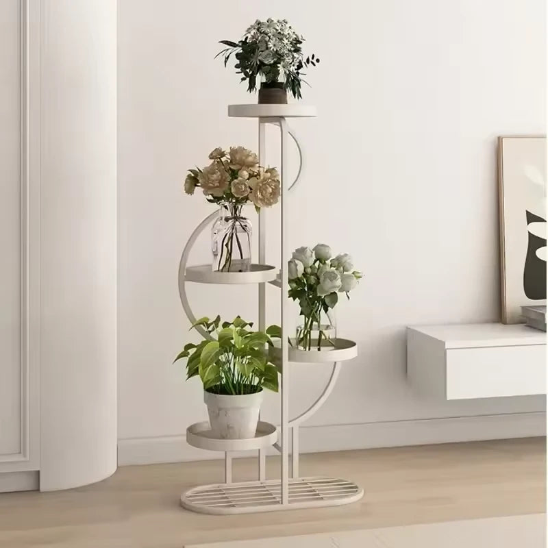 Piedestal Plante Blanc