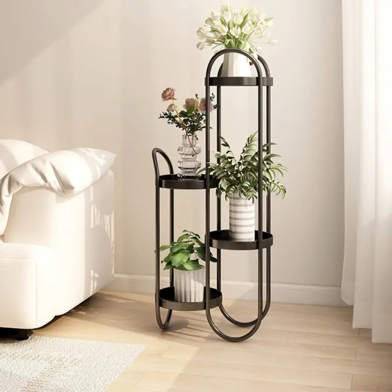 Porte Plante Noir