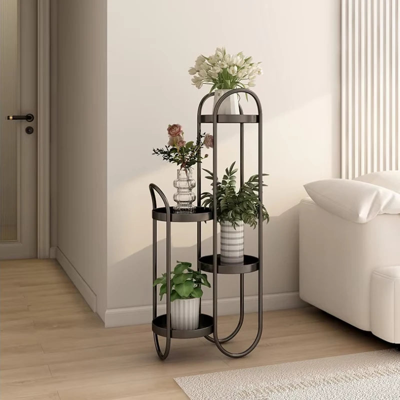 Porte Plante Noir