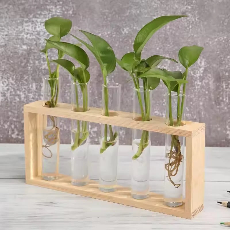 Porte Plante Scandinave en Bois