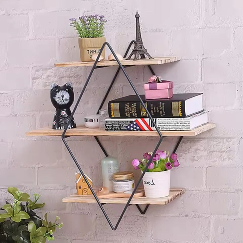 Support Mural en Bois pour Plantes d Intérieur
