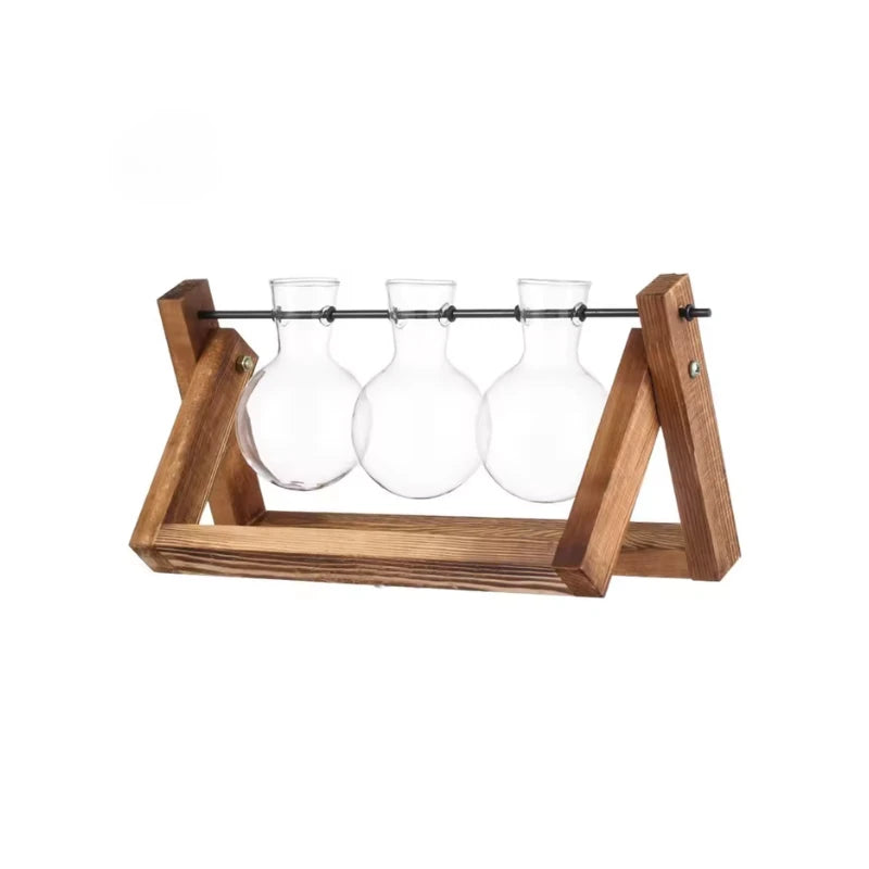 Support Plante Scandinave en Bois