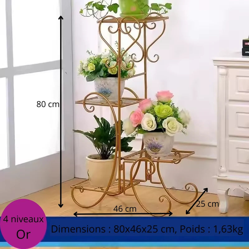 Support Pot de Fleurs Extérieur