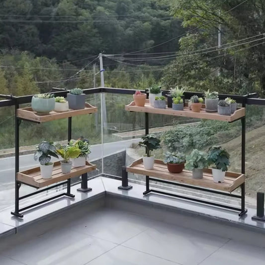 Support de Jardiniere de Balcon - Univers Plante