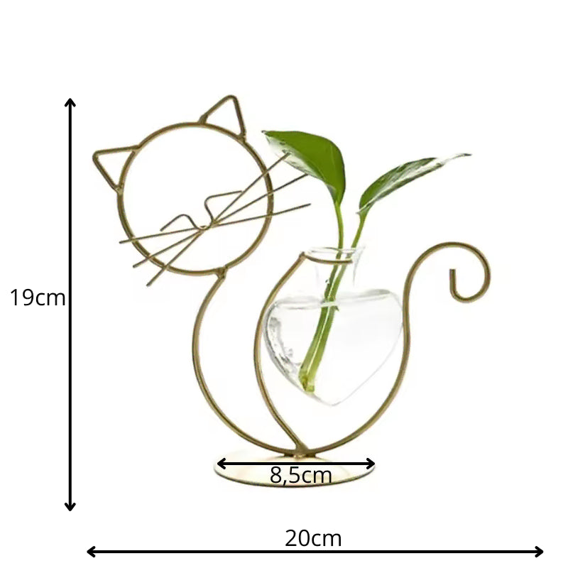 Suspension en Verre Plante