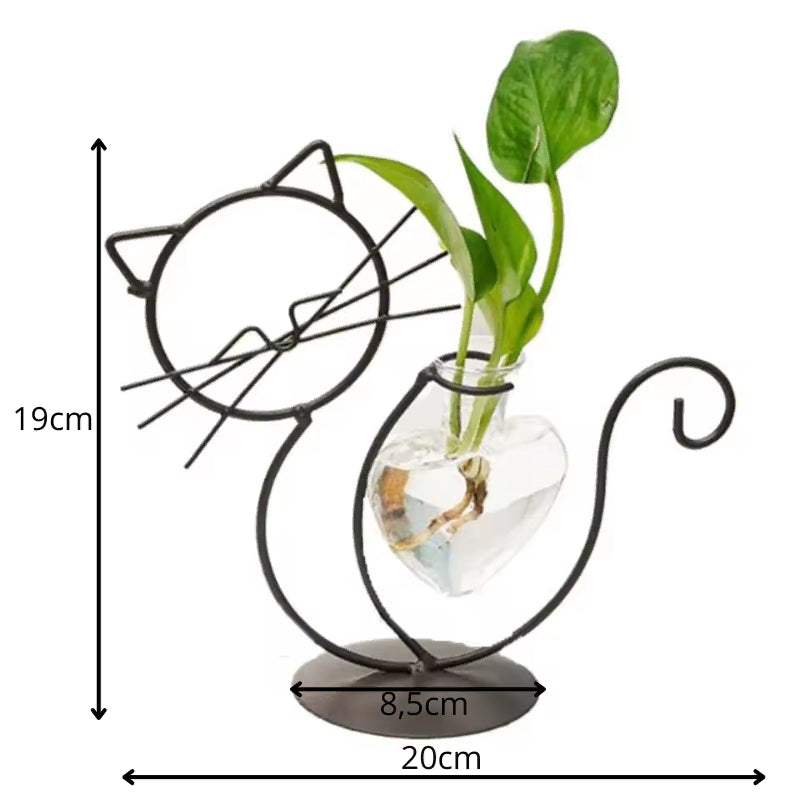 Suspension en Verre Plante