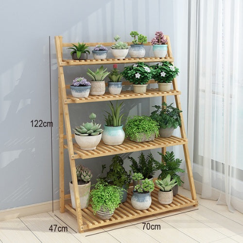 Porte Pot de Fleur Bois - Univers Plante