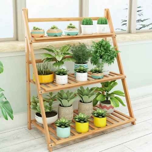 Escabeau pour Plante (Bambou) - Univers Plante