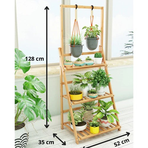 Support Plante Balcon (Bambou)