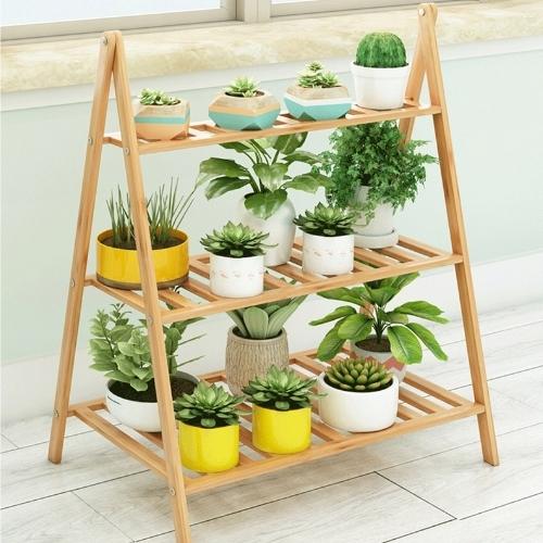 Etagere Balcon pour Plantes (Bambou)