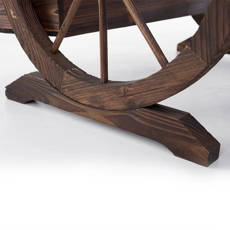 Porte Plante Exterieur en Bois