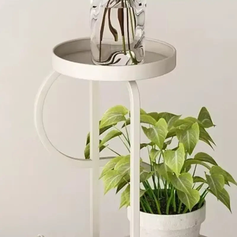 Piedestal Plante Blanc
