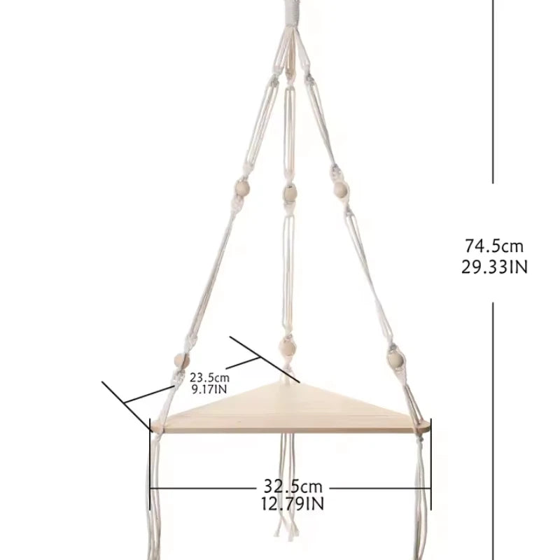 Suspension en Corde pour Plante