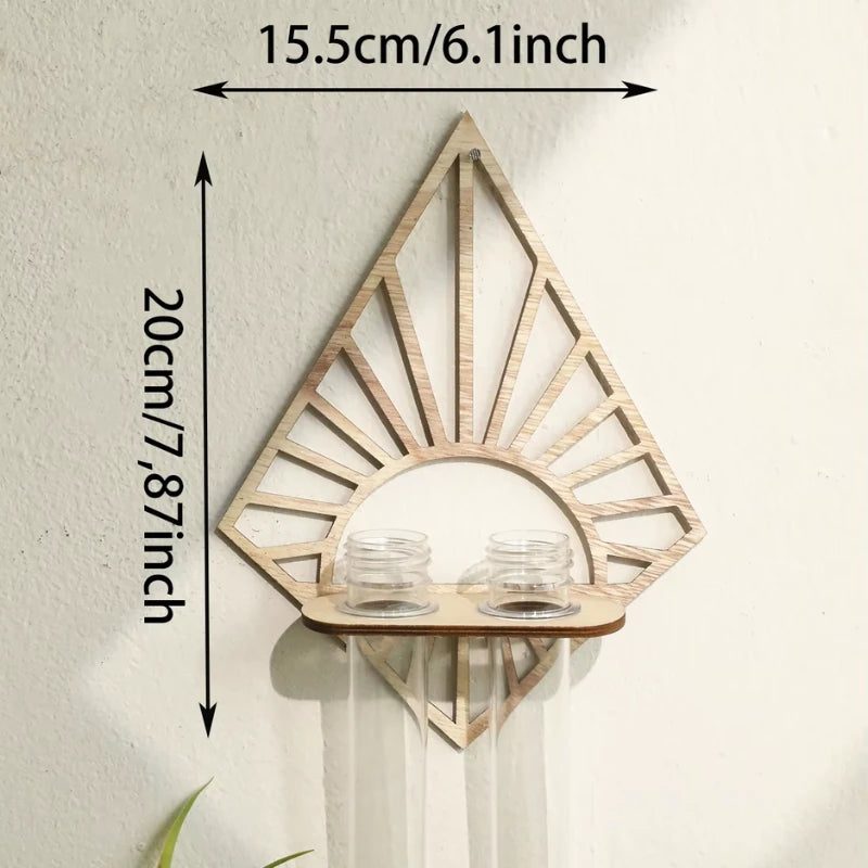 Support Mural Pot de Fleur Suspendu
