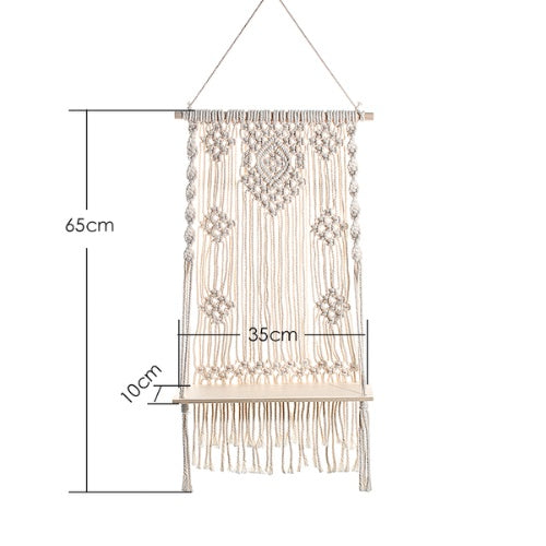 Macramé Suspension Pot de Fleur