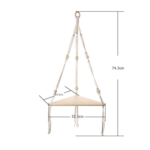 Macramé Porte Pot de Fleur