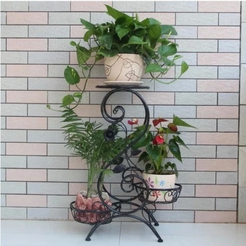 Porte Pot Fer Forgé - Univers Plante