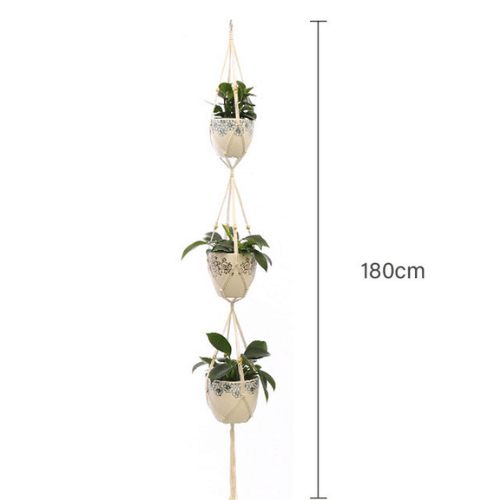 Support Macramé Plante