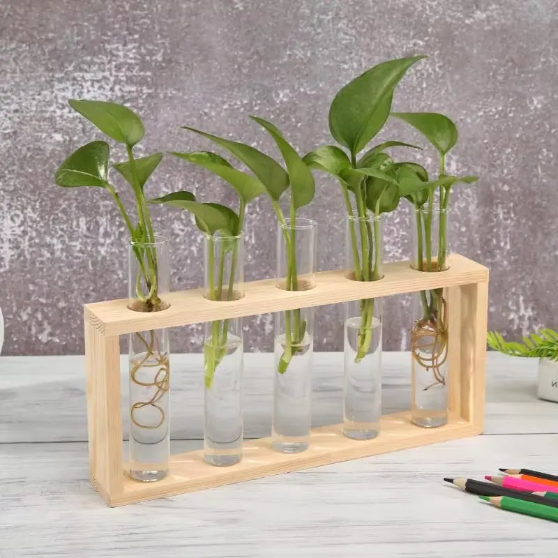Porte Plante Scandinave en Bois - Univers Plante