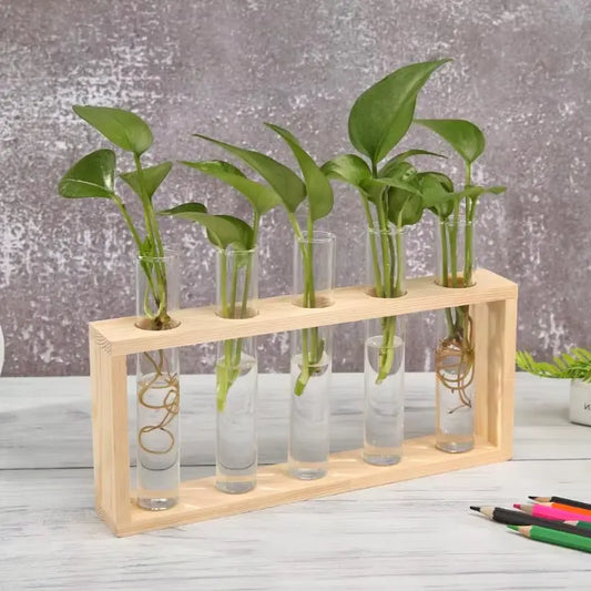 Porte Plante Scandinave en Bois - Univers Plante