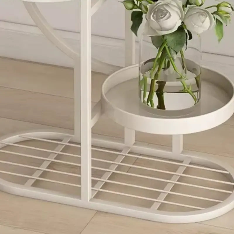 Piedestal Plante Blanc